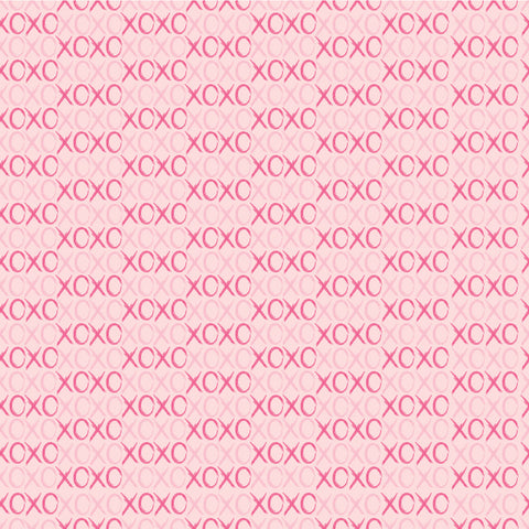 Valentines XOXO Pink Adhesive Vinyl