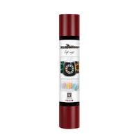 TeckWrap New Matte Adhesive Vinyl | Wine Red | Ultra-Thin & Flexible | Ideal for Wall Decals, Scrapbooking, and More