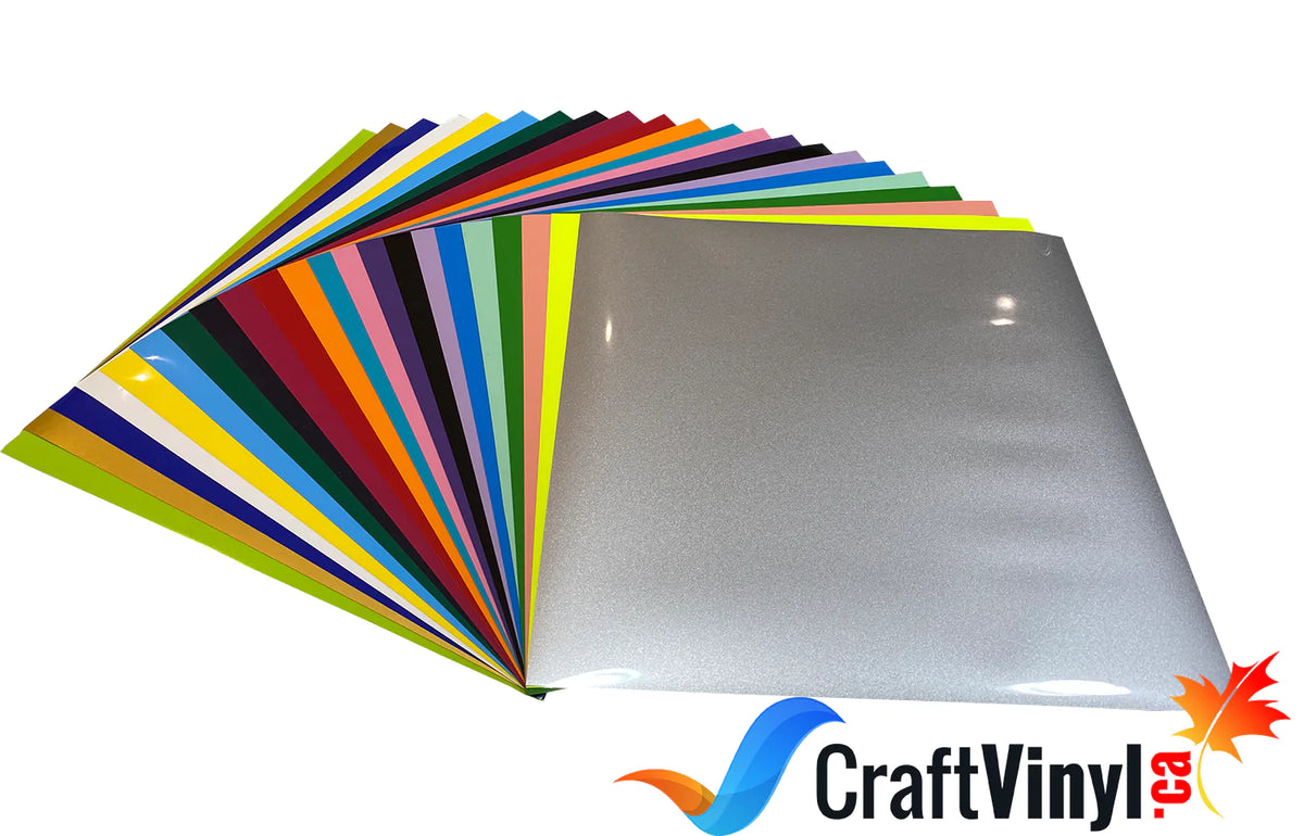 Craft HTV Package 22 Colors 12" x 4.5" Sheets