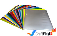 Craft HTV Package 22 Colors 12" x 4.5" Sheets