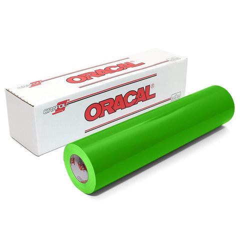 Oracal 651 Glossy Yellow Green Vinyl #064