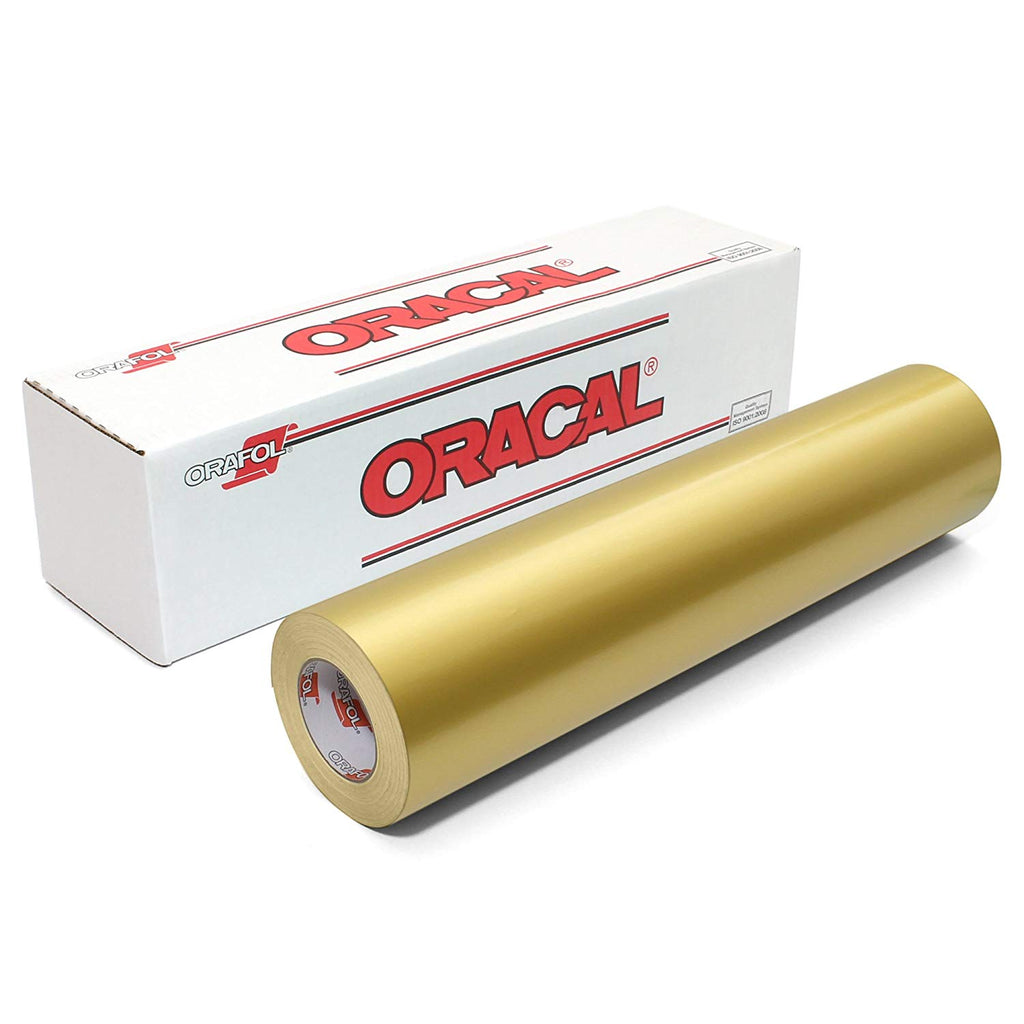 Oracal 651 091 Gold Metallic Choose Your Length –