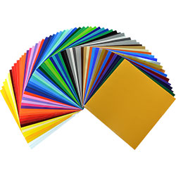 Oracal 651 Starter package - 62 colors     12" x 12" sheets