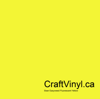 Siser Easyweed  Fluorescent Yellow 12" x  15 Foot Roll